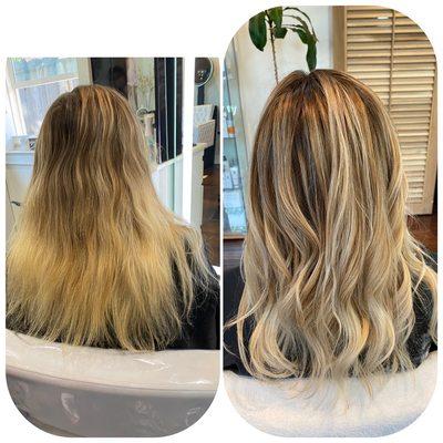 Refresh Balayage. Appointment at nefertitisalonsf.com