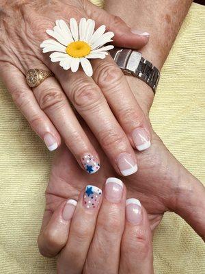 Memorial Day Nails at Ivy nail Spa!