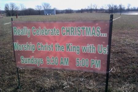 Christmas is really all about honoring the birth of Christ our King!