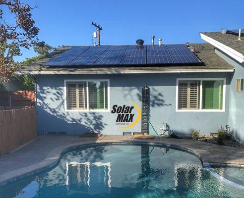 5.8 kW solar system in San Diego.