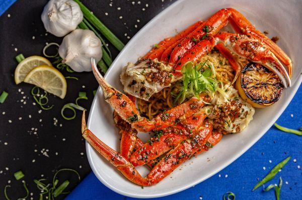 Snow crab Garlic Noodles