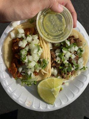 Al pastor and asada