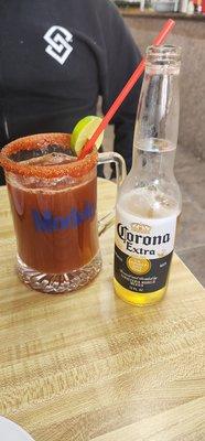 Delicious  best micheladas I ever tasted