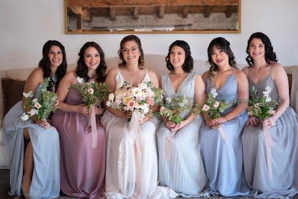 Casino San Clemente bridesmaids