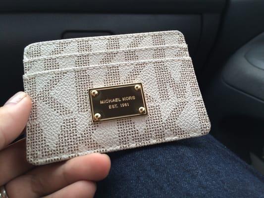 Score! Mini wallet so cute!