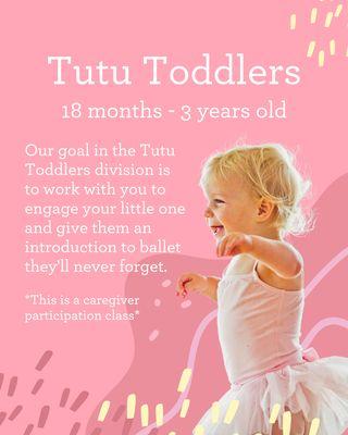 Tutu Toddlers Class