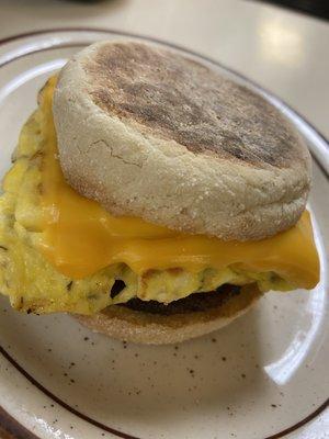 Breakfast On English Muffin