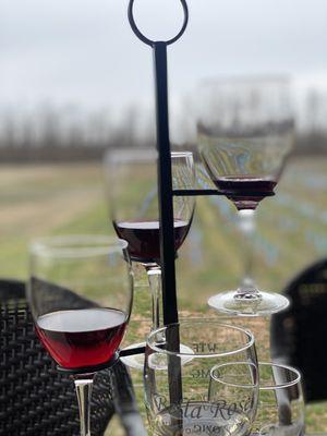 Patio Wine with a view!