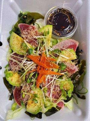 Maguro Tataki salad