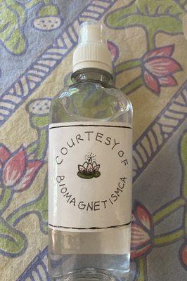 BiomagnetismCA hand sanitizer