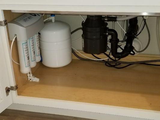 Actual Reverse Osmosis Install