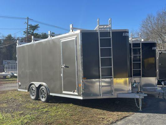 Aluminum frame Mission EZ Hauler contractor Trailer