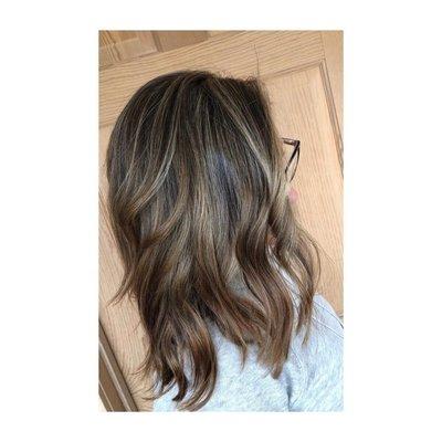 Subtle Balayage and Cut by Stephanie