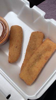 The mozzarella sticks.