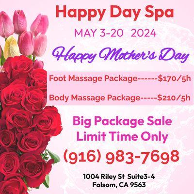 Celebrating Mother's Day with Us. Big Package Sale!!!