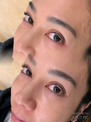 Japanese Lash lift