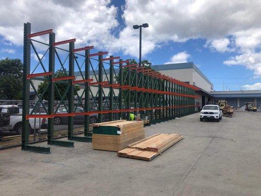 Cantilever Racks In Kapolei, HI (Hardware Warehouse)