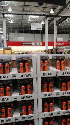 Bear spray is nice fends off bear and would be attackers