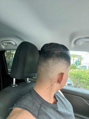 Mid Skin fade