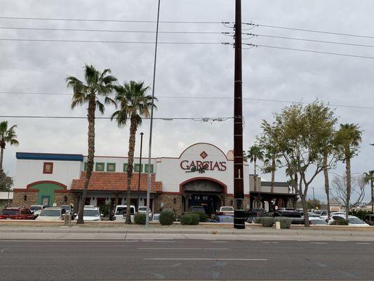 NW corner of university and Gilbert