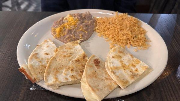 Kids Quesadillas Meal