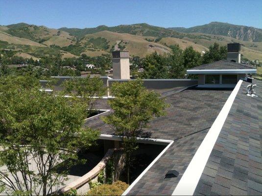 Finished roof in the Avenues in Salt Lake City, UT