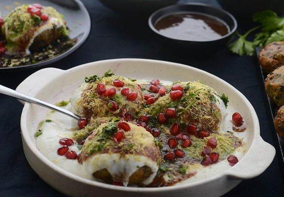 Aloo Tikki Chaat