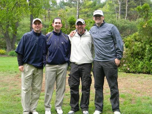 10th Annual Western Mass ASIS Golf Scholarship Tournament
Ted, Pat, Tom and Keith (Left to Right) 