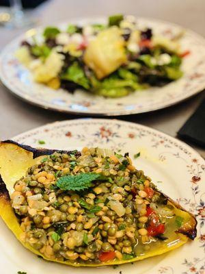 Two Lintels Salad- a traditional Czech salad and very yummy!