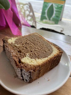 pound cake. amazingly moist yet light, and great crust on the top