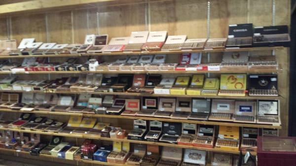 Cigar area is nice.