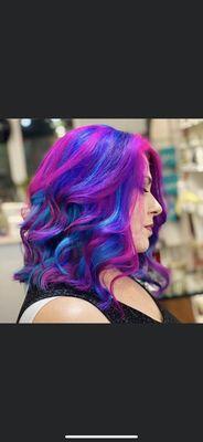 Not everyone wants bright and colorful hair but if you do we won't disappoint!