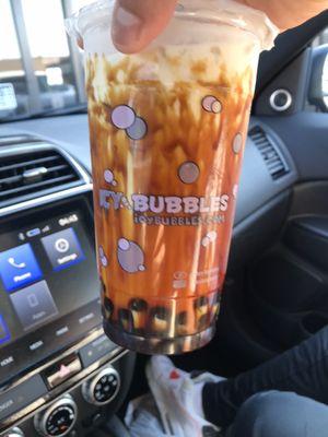 Tiger Stripe Brown Sugar Milk Tea