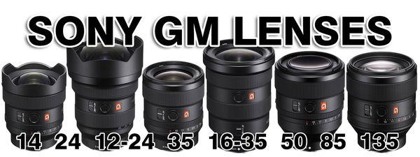 Rent Sony GM Lenses