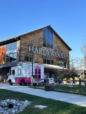 River City's food truck was posted at Hardywood's West Creek location