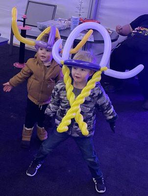 Vikings Balloon Animal Hats Minnesota