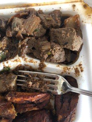 Mushy/overcooked liver