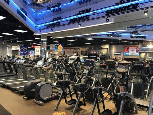 Gym Source NYC Interior