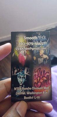 This is his business card