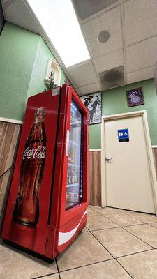 Nostalgic coke machine