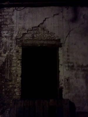 Creepy doorway @ Moon River during the pub crawl!