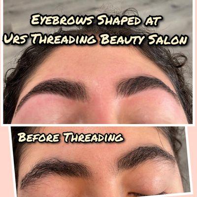 Shaped arch brows