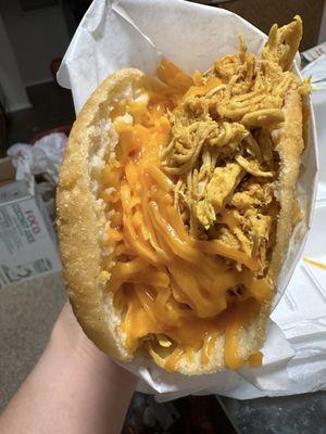 Shredded Chicken Arepa