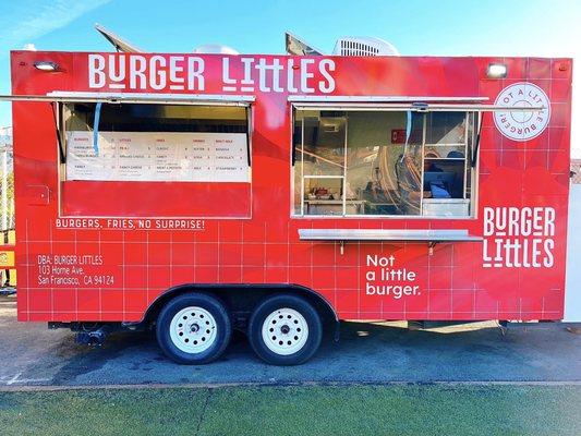 New food truck at Spark Social. Located next to MOMO Noodle food truck, across the beer garden.