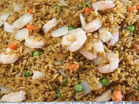 Shrimp fried rice