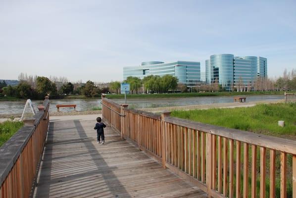 Cafe Access out to bay trail