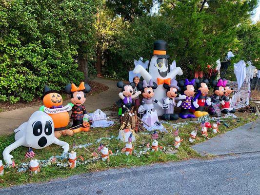 Disney Halloween 2021 Decorations, Disney's Fort Wilderness Campgrounds, Orlando