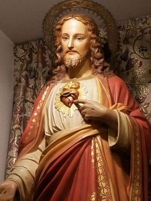 Divine Heart of Jesus, convert sinners, save the dying, deliver the holy souls in purgatory.