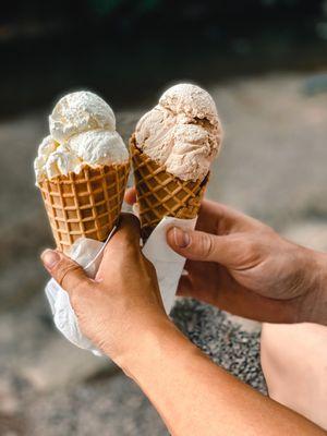 Coconut Ice Cream Chocolate Butter Fudge Ice Cream