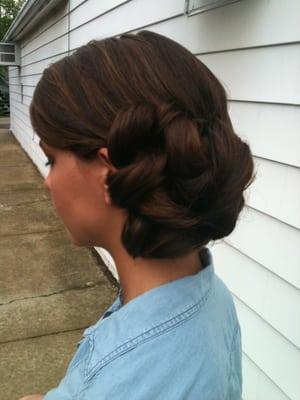 Updo by connie